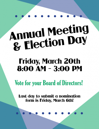 Annual Meeting & Election Day