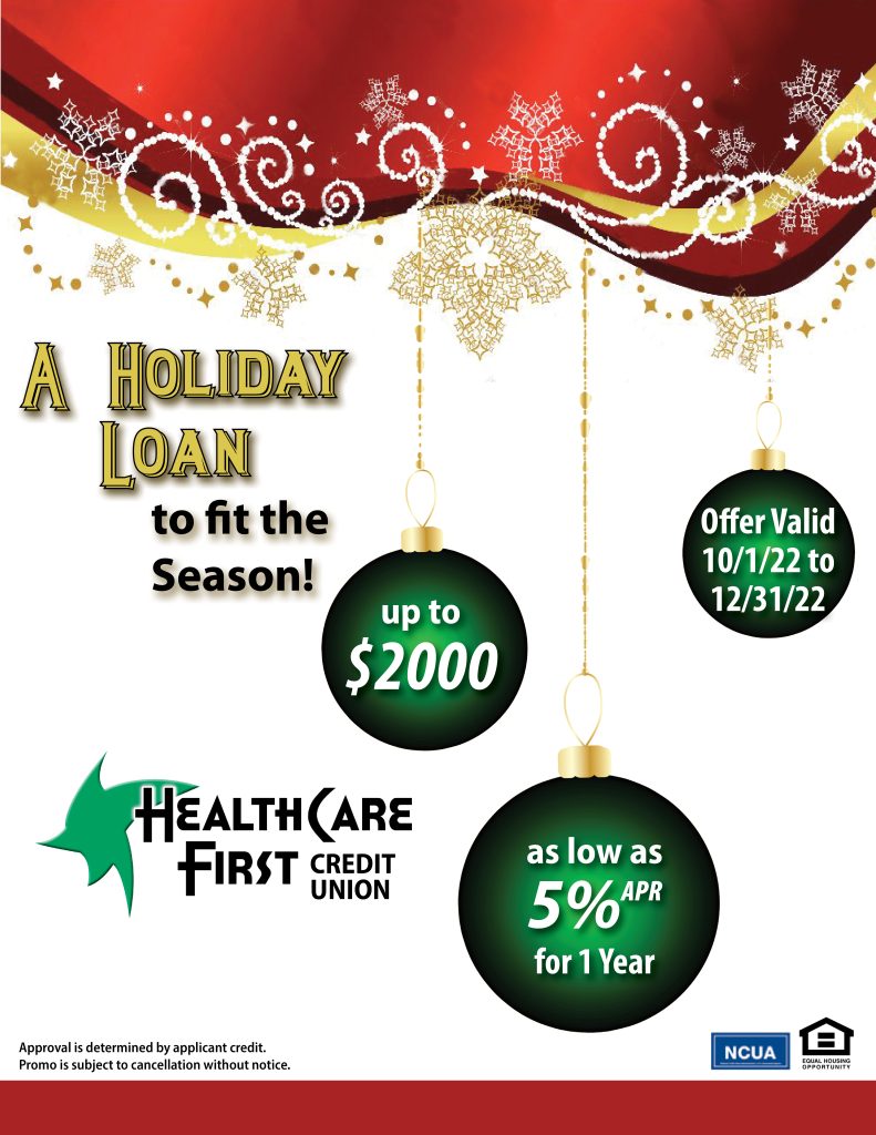 Holiday Loan Special 2022 Healthcare First Credit Union holiday-loan-special-2022-healthcare-first-credit-union